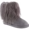 Bearpaw Boo Charcoal Fur Women’s Fashion Boot