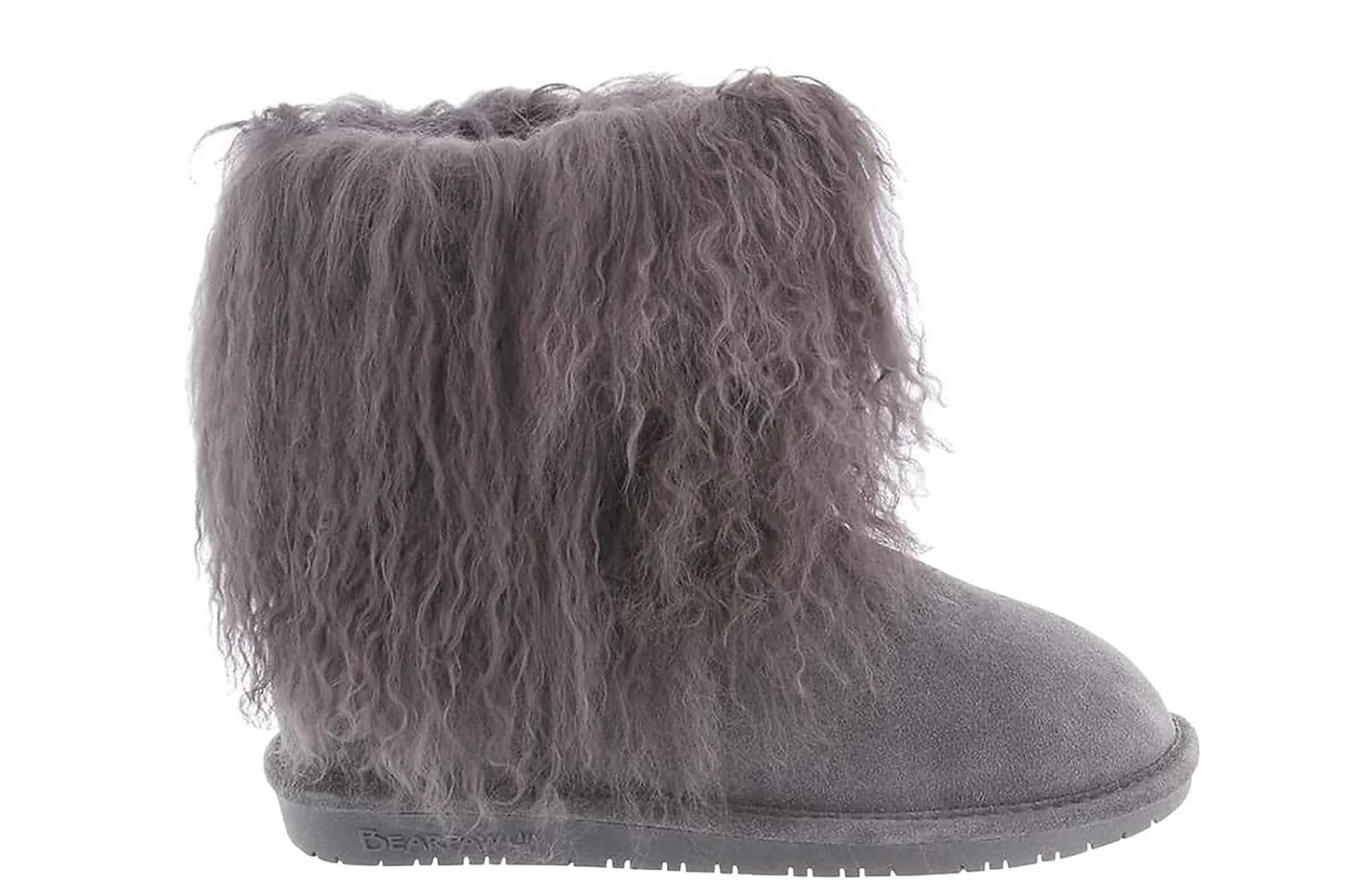 Bearpaw Boo Charcoal Fur Women’s Fashion Boot 2 Bearpaw Boo Charcoal Fur Women’s Fashion Boot - Image 2