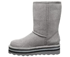 Bearpaw Retro Elle Grey Women's Platform Boot -Skechers Store bearpaw 2486w 055 04