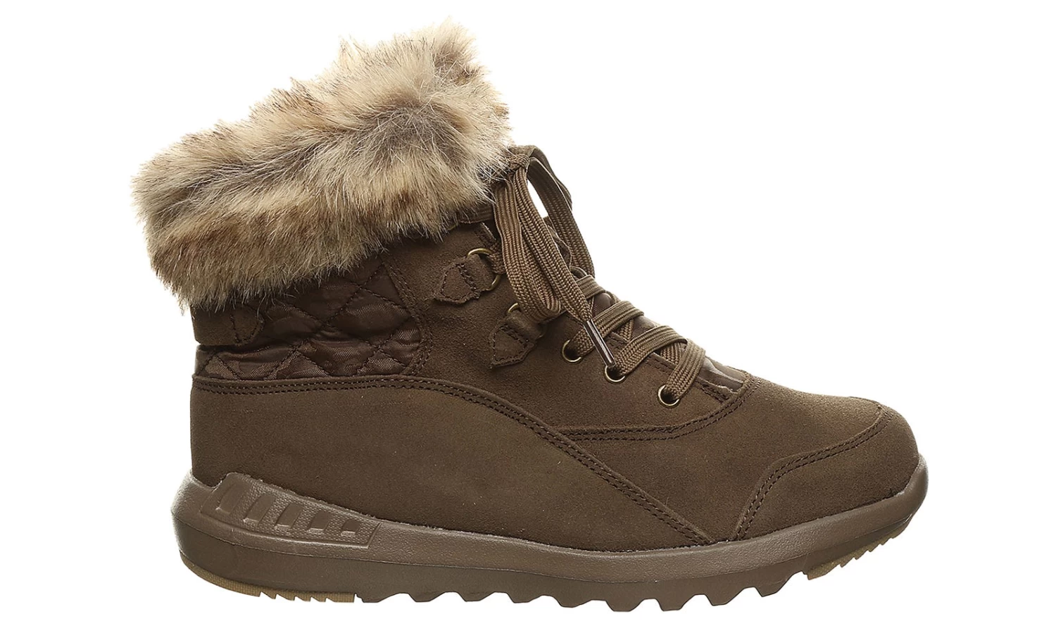 Bearpaw Robin Brown Faux Fur Women's Hiking Boot 2 Bearpaw Robin Brown Faux Fur Women's Hiking Boot - Image 2