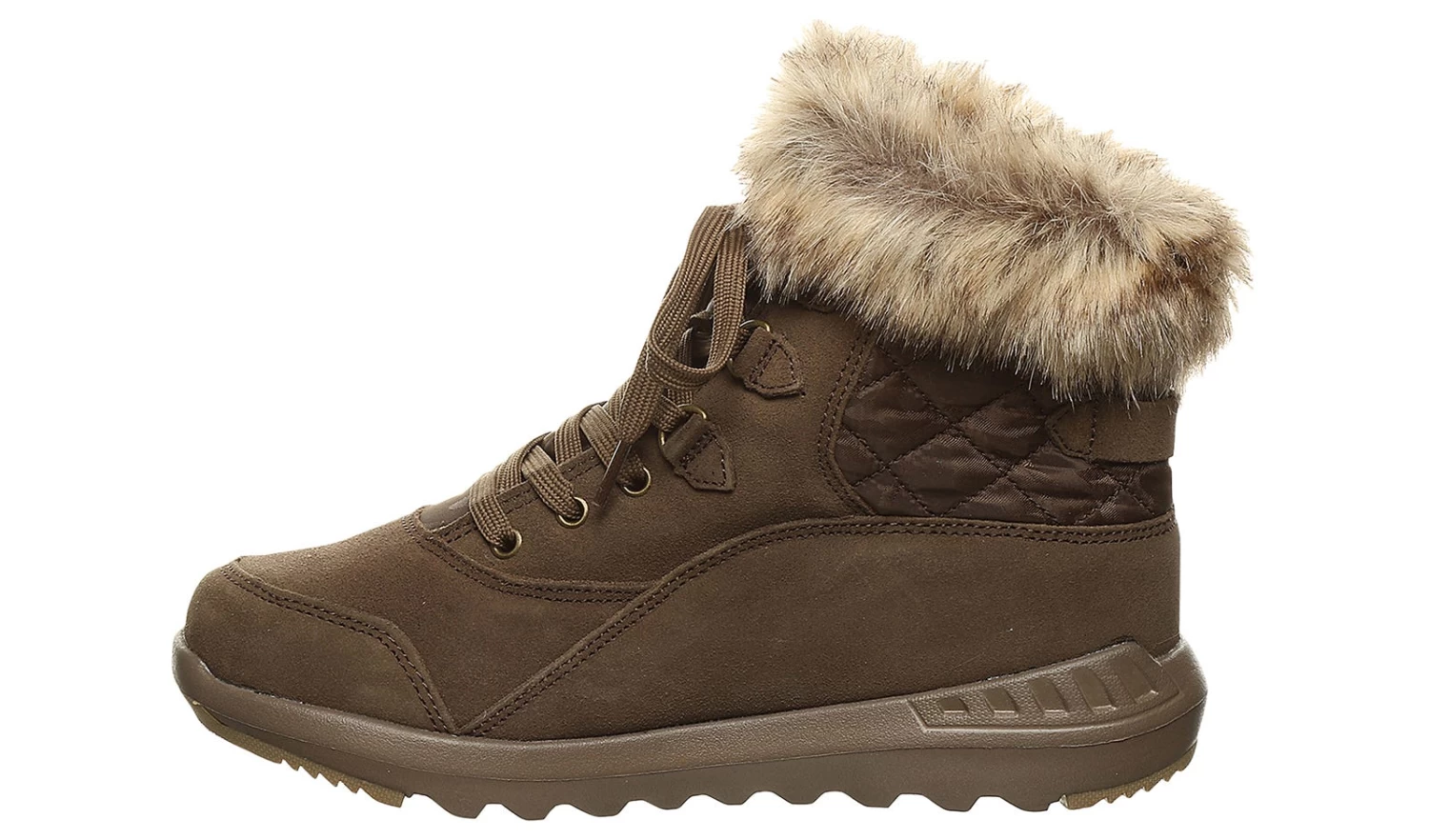 Bearpaw Robin Brown Faux Fur Women's Hiking Boot 4 Bearpaw Robin Brown Faux Fur Women's Hiking Boot - Image 4