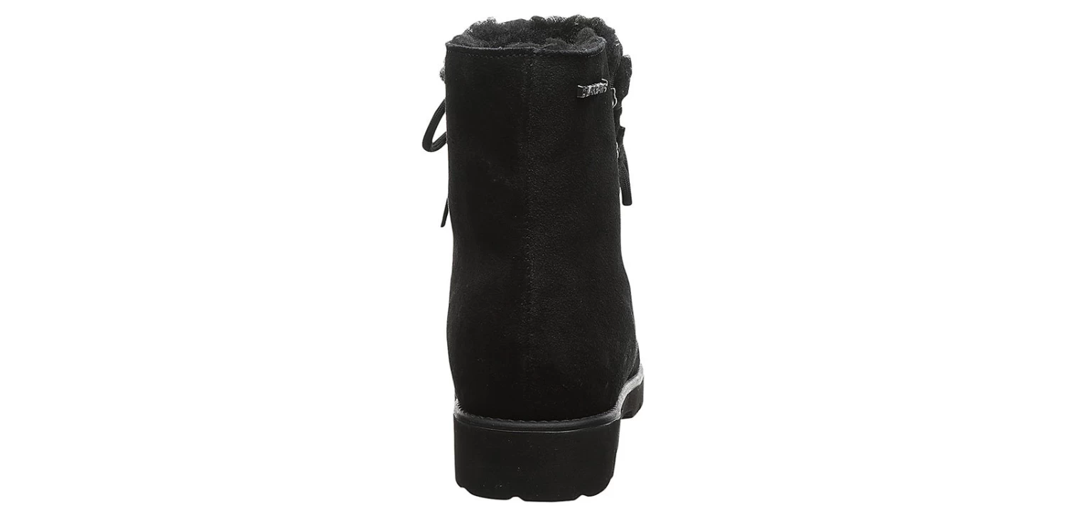 Bearpaw Alisa Black Fur Women's Boot 3 Bearpaw Alisa Black Fur Women's Boot - Image 3