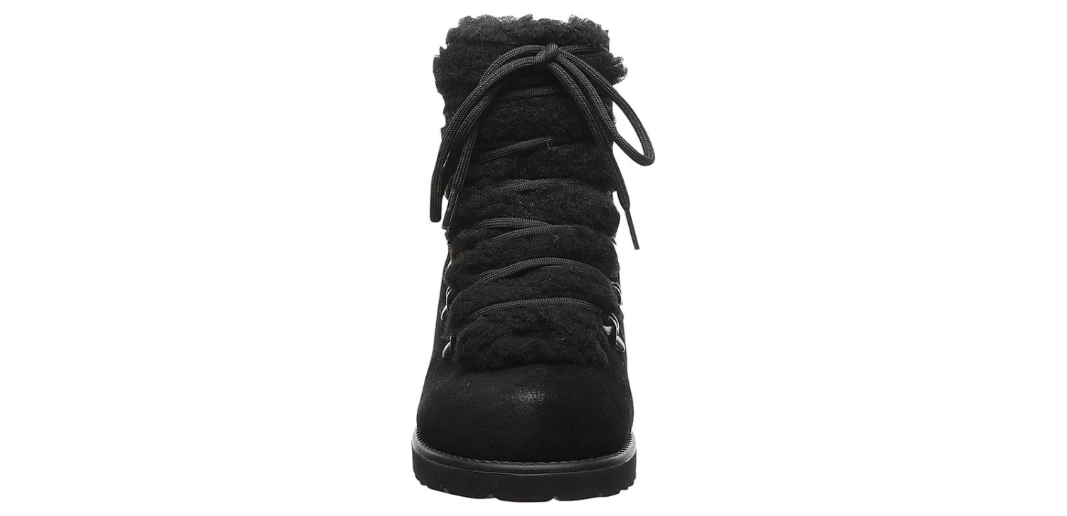 Bearpaw Alisa Black Fur Women's Boot 5 Bearpaw Alisa Black Fur Women's Boot - Image 5