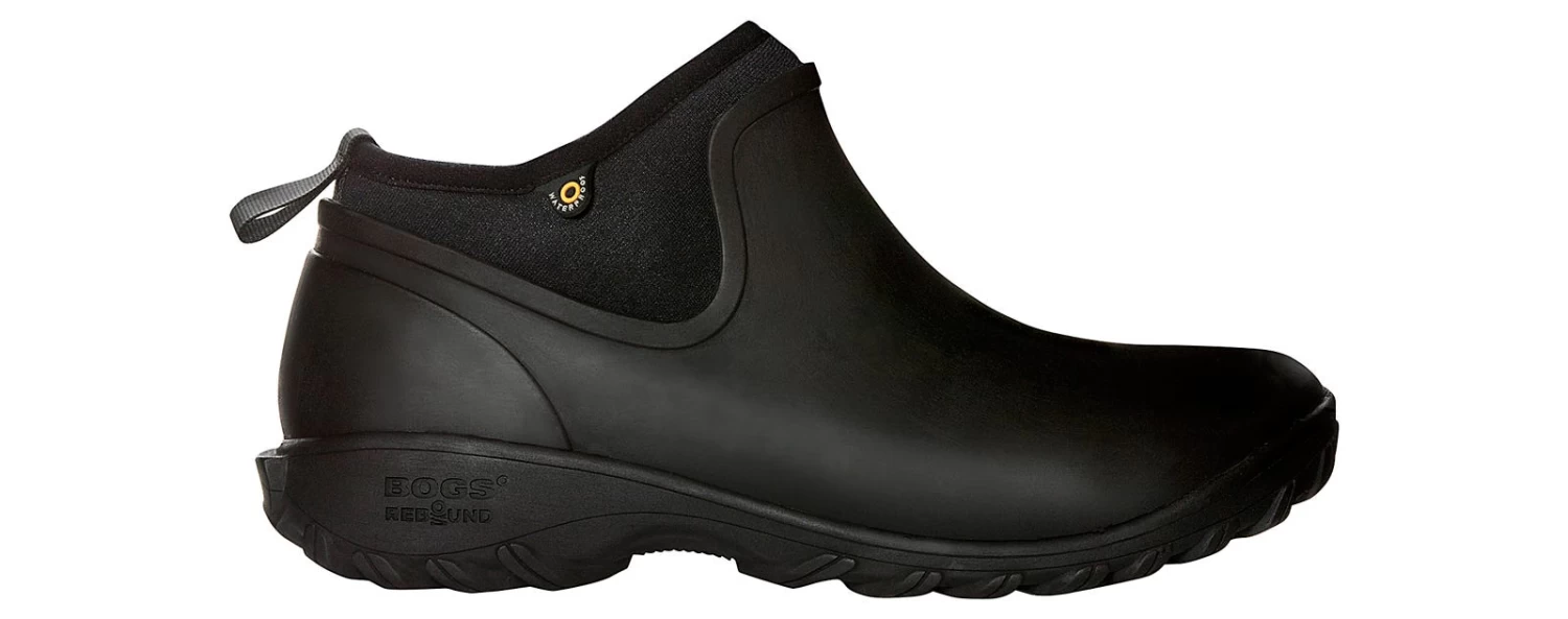 Bogs Black Sauvia Chelsea Women's Rain Boot 2 Bogs Black Sauvia Chelsea Women's Rain Boot - Image 2