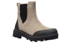 Bogs Holly Chelsea Taupe Leather Women's Boot