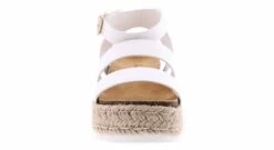 BTW Poe Women's Flatform Sandal -Skechers Store btw poewhite s ls10837 02wht white06