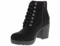 BTW Second S Women's Fashion Combat Boot -Skechers Store btw second s black05