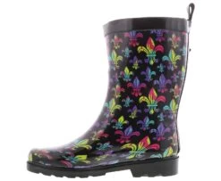 Capelli Fleur De Lis Women’s Rainboot -Skechers Store capelli rbt 3896 black rbt3896 black04