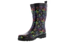 Capelli Fleur De Lis Women’s Rainboot -Skechers Store capelli rbt 3896 black rbt3896 black05