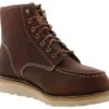 Carhartt 6" Moc Wedge Dark Brown Men's Steel Toe Work Boot