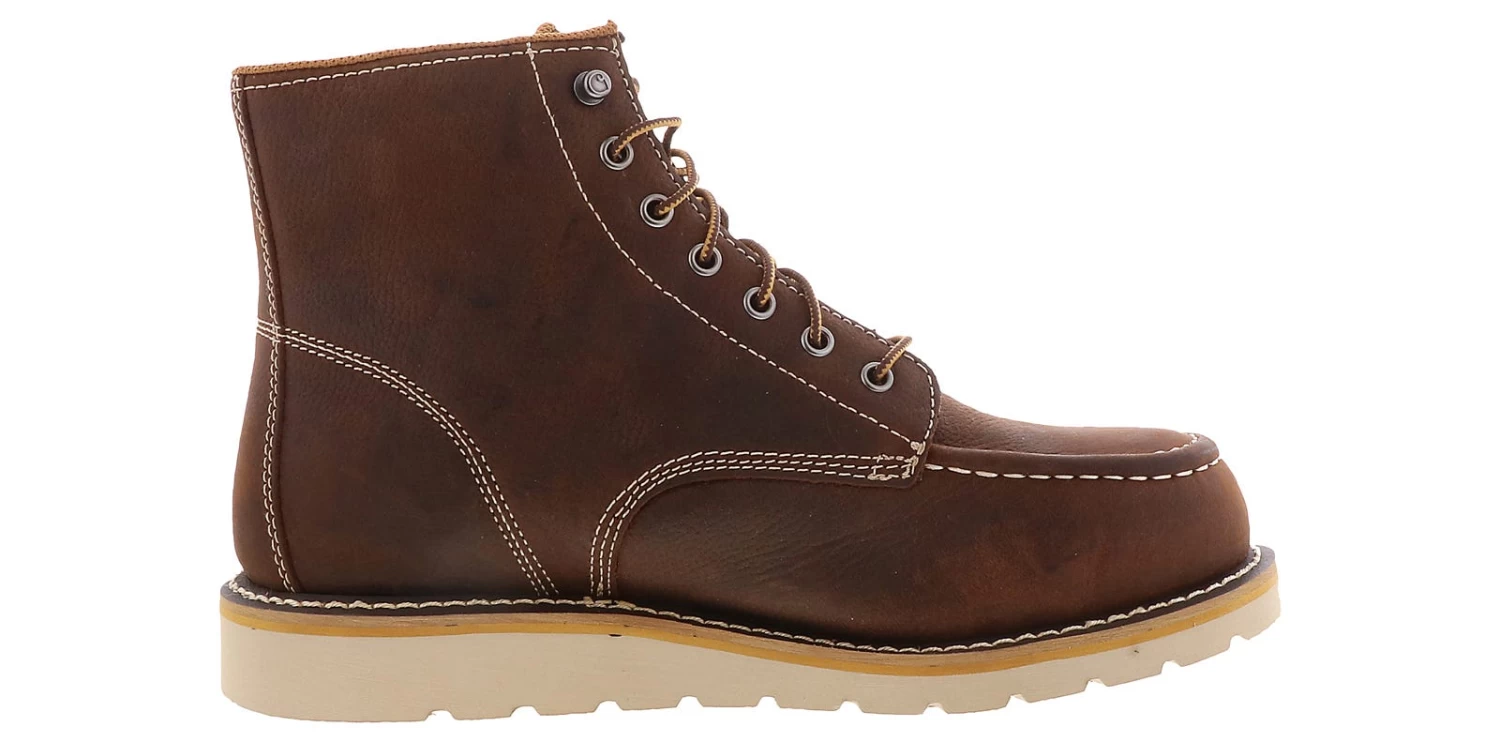 Carhartt 6" Moc Wedge Dark Brown Men's Steel Toe Work Boot 2 Carhartt 6" Moc Wedge Dark Brown Men's Steel Toe Work Boot - Image 2