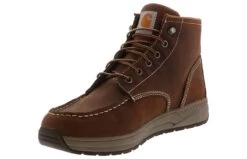 Carhartt Chukka Men’s Soft Toe Work Shoe -Skechers Store carhartt cmx4023 4inlightweightwedgechukka brown05