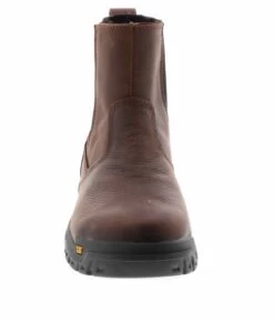 Caterpillar Wheelbase Men's Safety Toe Boot -Skechers Store cat wheelbase st p91026 brown06