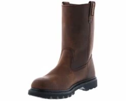 Caterpillar Revolver Wellington Men's Safety Toe Boot -Skechers Store caterpillar revolver brown05 27