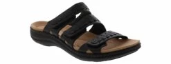 Clarks Laurieann Cove Women’s Comfort Sandal -Skechers Store clarks 26164834 laurleanncove black01