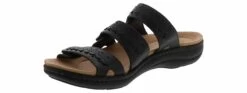 Clarks Laurieann Cove Women’s Comfort Sandal -Skechers Store clarks 26164834 laurleanncove black05