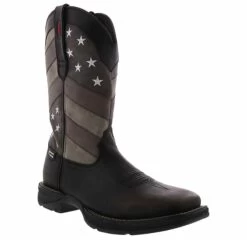 Durango Rebel Faded Black Men's Western Boot -Skechers Store durango ddb0125 11blackfadedunionflag black01