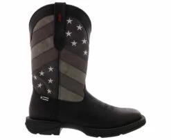 Durango Rebel Faded Black Men's Western Boot -Skechers Store durango ddb0125 11blackfadedunionflag black02