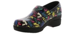 Easy Works Lead Paint Strokes Patent Women’s Work Clog -Skechers Store easyworks 20 0548 leadpaintstrokespatent black05