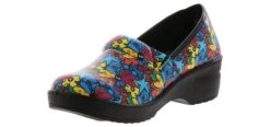 Easy Works Laurie Trendy Garden Patent Women’s Work Clog -Skechers Store easyworks 20 0567 laurietrendygardentpatent blue05