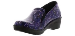 Easy Works Leeza Purple Ribbon Patent Women’s Work Clog -Skechers Store easyworks 20 0744 lezzapurpleribbonpatent purple05