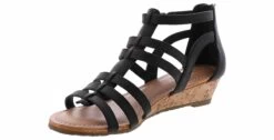 Esprit Carrie Gladiator Women’s Wedge Sandal -Skechers Store espirt carrieblack carrieblack black05