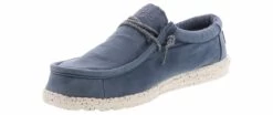 Hey Dude Wally Washed Men’s Casual Shoe 10 Hey Dude Wally Washed Men’s Casual Shoe -Skechers Store heydude 111522615 wallywashed blue05 1