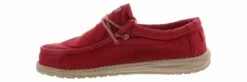Hey Dude Wally Washed Men’s Casual Shoe -Skechers Store heydude 111526812 wallywashed brick red04