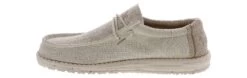 Hey Dude Wally Eco Linen Cottonwood Men’s Casual Shoe -Skechers Store heydude 112473386 wallyecolinencottonwood tan04