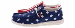Hey Dude Wally Patriotic American Flag Men’s Casual Shoe -Skechers Store heydude 40001 9cw wallypatrioticamericanflag red04