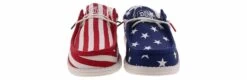 Hey Dude Wally Patriotic American Flag Men’s Casual Shoe -Skechers Store heydude 40001 9cw wallypatrioticamericanflag red06