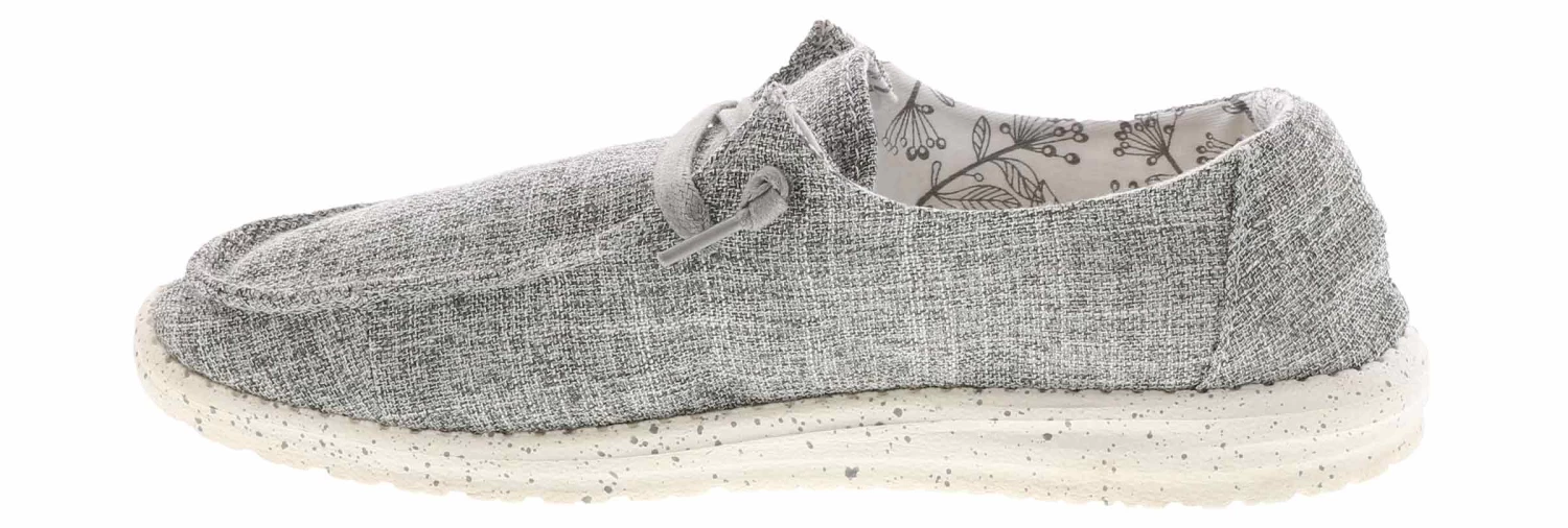 Hey Dude Wendy Iron Linen Women's Casual Shoe 4 Hey Dude Wendy Iron Linen Women's Casual Shoe - Image 4