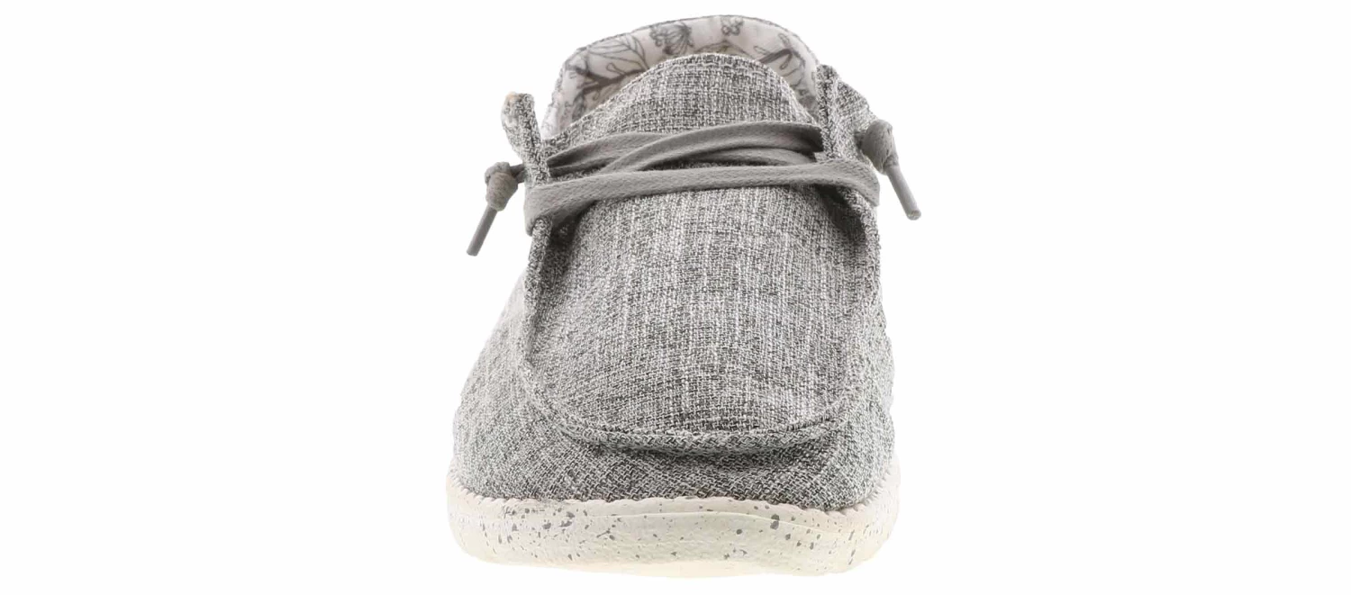 Hey Dude Wendy Iron Linen Women's Casual Shoe 6 Hey Dude Wendy Iron Linen Women's Casual Shoe - Image 6