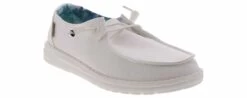 Hey Dude Wendy Silk Moon Women’s Casual Shoe -Skechers Store heydude wendy silk moon wendy white01