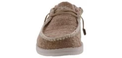 Hey Dude Wendy Woven Women’s Casual Shoe -Skechers Store heydude wendy woven nut wendy beige06
