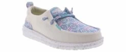 Hey Dude Wendy Women’s Casual Shoe -Skechers Store heydude wendy zig zag wendy white01