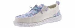 Hey Dude Wendy Women’s Casual Shoe -Skechers Store heydude wendy zig zag wendy white05