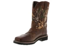 Justin Boots Rugged Men's Work Boot -Skechers Store justinboots rugged wk4677 brown camo05 1