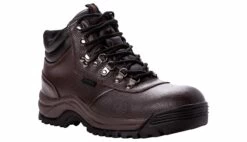 Propet Shield Walker Composite Toe Men's Boot -Skechers Store propet mbu002lbro shieldwalker bro 3v 01