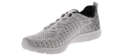 Skechers Virtue Knit Bungee Women’s Athletic Sneaker -Skechers Store skechers 104411 wbk virtueknitbungee white05