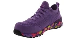 Skechers Bulklin Balran Women’s Comp-Toe Safety Shoe -Skechers Store skechers 108033 prmt bulklinbalran purple05