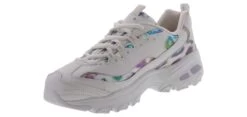 Skechers D’Lites Women’s Walking Shoe -Skechers Store skechers 149264 wmlt dlitesiridescentsnake white05