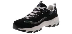 Skechers D’Lites Women’s Wide-Width Walking Shoe -Skechers Store skechers 149268w bkmt dlitesiridescent black05