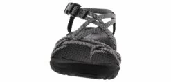 Skechers Reggae Irie Mon Women’s Sandal -Skechers Store skechers 163013 bkw reggaeiriemon black06