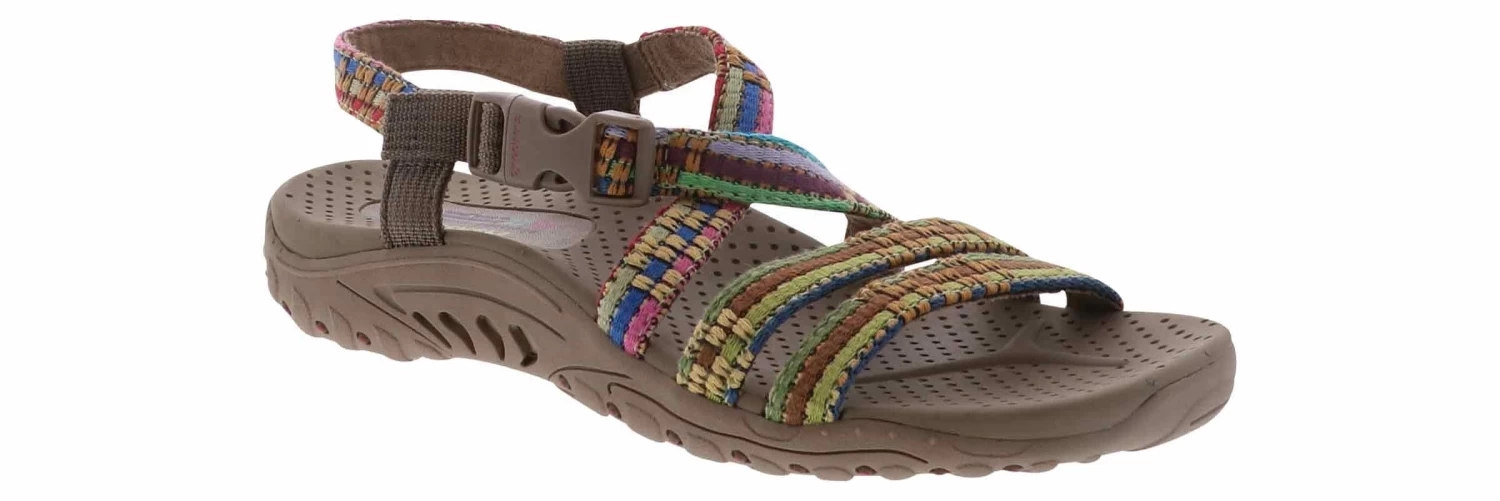 Skechers Reggae Sew Me Women’s Walking Sandal 1 Skechers Reggae Sew Me Women’s Walking Sandal