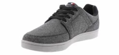 U.S. Polo Assn. Arvy Black Chambray Men’s Casual Shoe -Skechers Store uspl arvyblackchambrey arvyblack blackgrey05 1