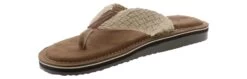 Woodstock Kyle Braided Men’s Sandal -Skechers Store woodstock kyle sand kylebraidedthong tan05